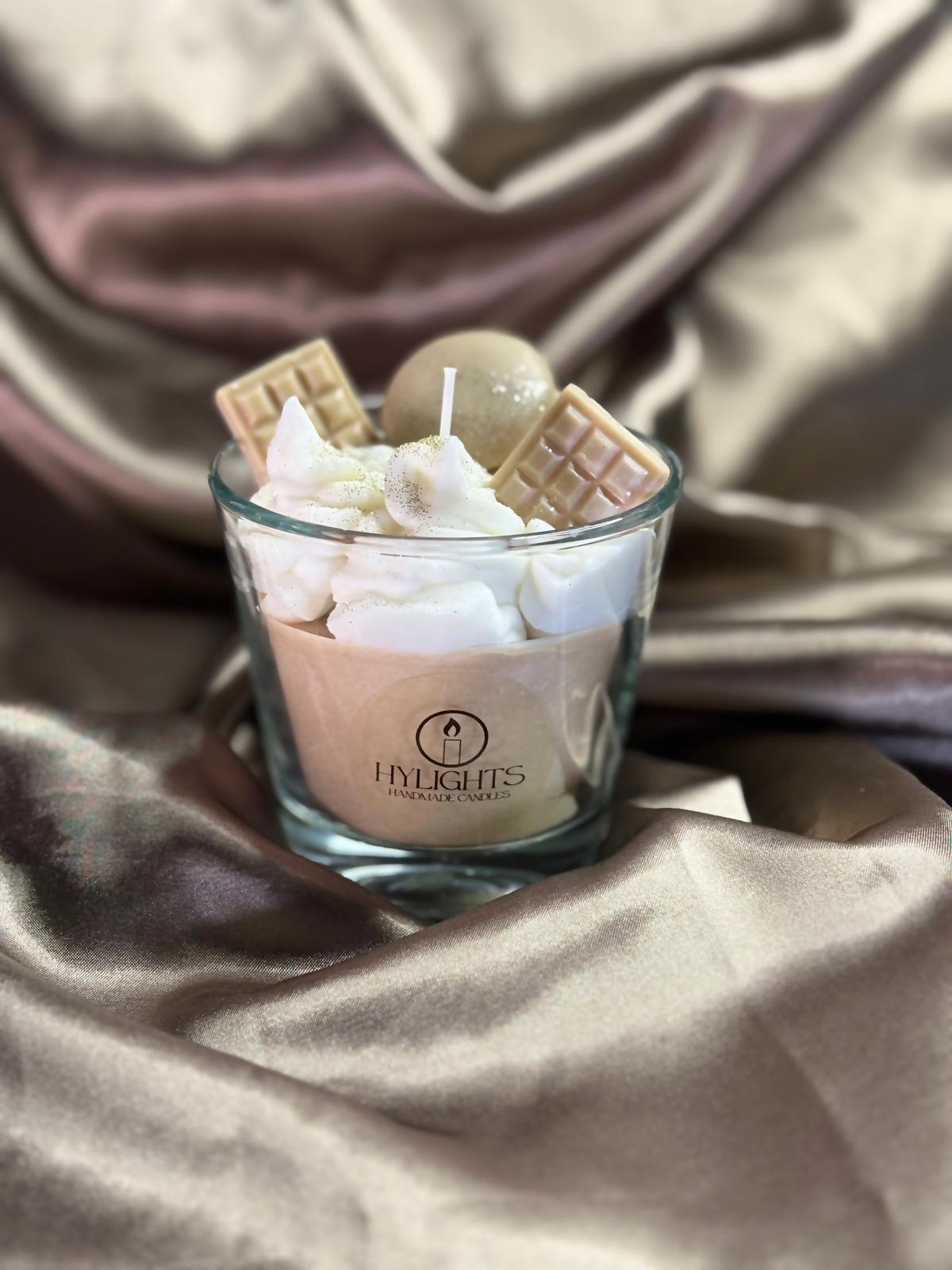 Light Chocolate Candle